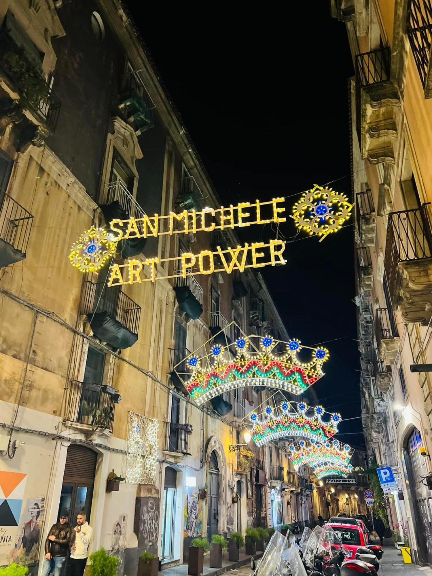 San Michele Suite - Intero Appartamento In Pieno Centro คาตาเนีย ภายนอก รูปภาพ